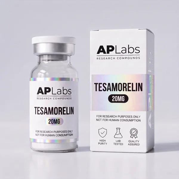 Tesamorelin 20mg, péptido de investigación de máxima pureza (>99%) con COA — comprar en toda Latinoamérica